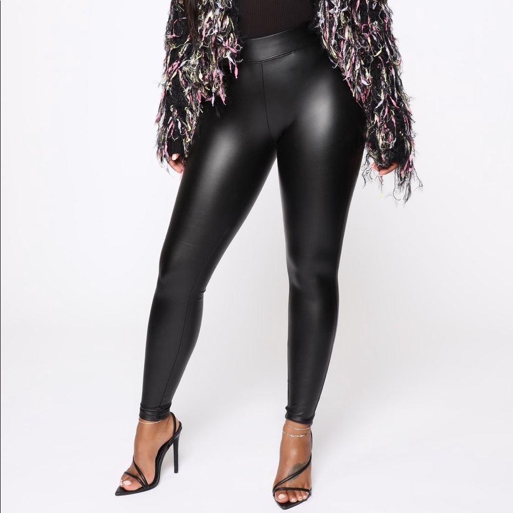Faux Leather Leggings
